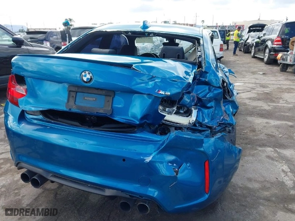 2017 BMW M2 with VIN WBS1H9C53HV887089, listed as a IAAI auction lot 41731841 with NaN miles. Bid and sale history available at carsss.com. Image 17.