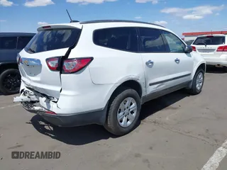 2017 Chevrolet Traverse LS with VIN 1GNKRFED1HJ350439, listed as a IAAI auction lot 42063133 with 129,574 mi miles. Bid and sale history available at carsss.com. Image 4.
