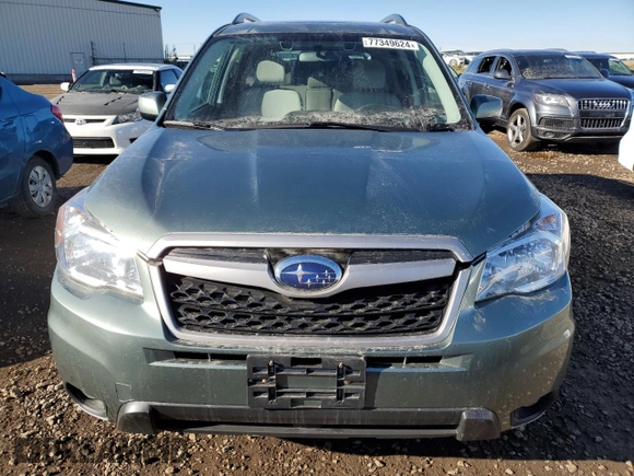 2015 Subaru Forester with VIN JF2SJCNC5FH811153, listed as a Copart auction lot 77349624 with 143,350 mi miles and Salvage title. Bid and sale history available at DreamBid. Image 5.