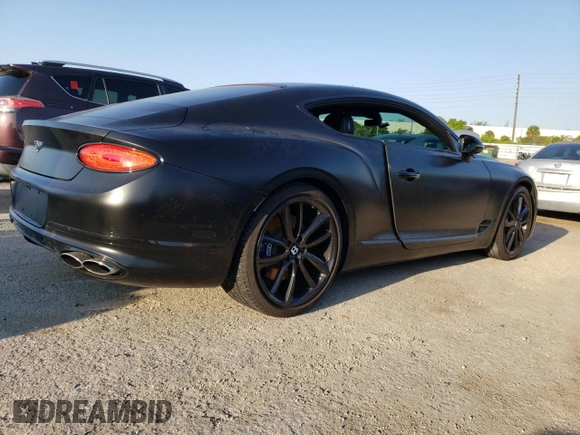 2020 Bentley Continental GT First Edition with VIN SCBCG2ZG9LC084510, listed as a Copart auction lot 51229773 with 12,289 mi miles and . Bid and sale history available at DreamBid. Image 3.
