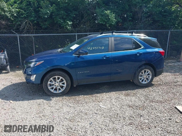 2021 Chevrolet Equinox LT with VIN 3GNAXUEV1ML387346, listed as a IAAI auction lot 42435313 with 91,934 mi miles and . Bid and sale history available at DreamBid. Image 14.