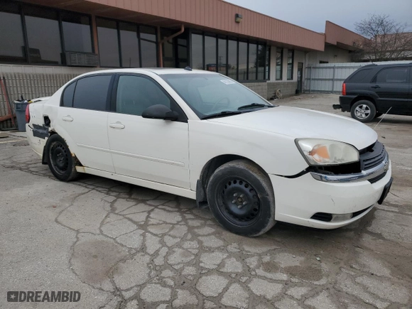 2005 Chevrolet Malibu LT with VIN 1G1ZU548X5F317483, listed as a Copart auction lot 48136965 with 198,048 mi miles and Salvage Title. Bid and sale history available at carsss.com. Image 4.
