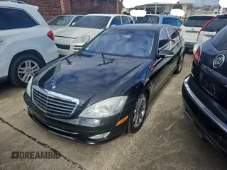 2007 Mercedes-Benz S 550 with VIN WDDNG71XX7A072453, listed as a Copart auction lot 84865234 with 155,116 mi miles and Clean Title. Bid and sale history available at DreamBid. Image 2.