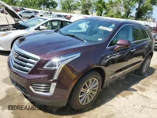 2018 Cadillac XT5 Luxury AWD with VIN 1GYKNDRS8JZ201867, listed as a Copart auction lot 59032224 with 75,895 mi miles and Salvage Title. Bid and sale history available at DreamBid. Image 1.