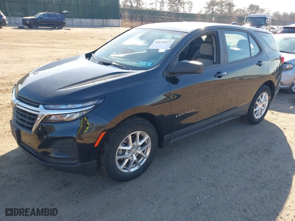2022 Chevrolet Equinox LS with VIN 2GNAXHEV7N6136053, listed as a IAAI auction lot 41676937 with 27,748 mi miles. Bid and sale history available at carsss.com. Image 18.