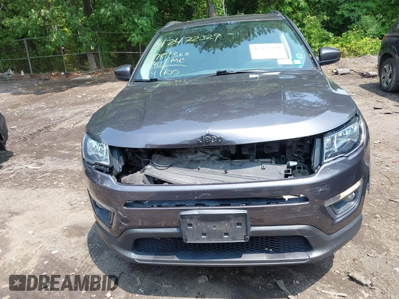 2018 Jeep Compass Latitude z VIN 3C4NJDBB4JT100129, wystawiony jako IAAI lot #42472329 z przebiegiem 178 340 mil mil oraz . Historia ofert i sprzedaży dostępna na DreamBid. Obrazek 12.