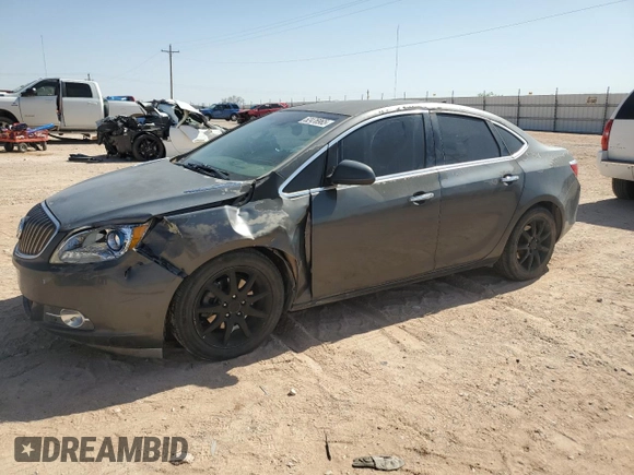 2013 Buick Verano with VIN 1G4PP5SK1D4126125, listed as a Copart auction lot 52476965 with 201,526 mi miles and Salvage title. Bid and sale history available at DreamBid. Image 1.