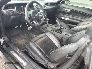 2021 Ford Mustang GT Premium with VIN 1FATP8FF7M5139740, listed as a Copart auction lot 84479174 with 27,358 mi miles and Salvage title. Bid and sale history available at DreamBid. Image 8.