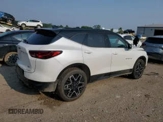 2023 Chevrolet Blazer RS with VIN 3GNKBKRS1PS138451, listed as a Copart auction lot 58532815 with 42,935 mi miles and Clean title. Bid and sale history available at DreamBid. Image 3.