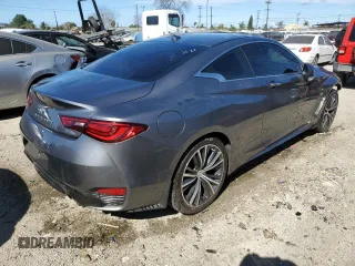 2019 Infiniti Q60 3.0t LUXE with VIN JN1EV7EK8KM230880, listed as a Copart auction lot 47499475 with 38,782 mi miles and Salvage Title. Bid and sale history available at carsss.com. Image 3.