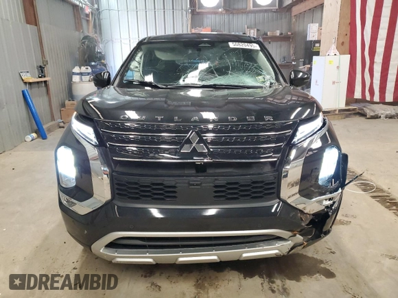 2023 Mitsubishi Outlander SE with VIN JA4J4UA82PZ061337, listed as a Copart auction lot 50820495 with 15,997 mi miles and Salvage Title. Bid and sale history available at carsss.com. Image 5.