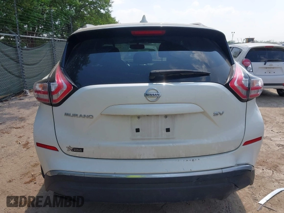 2018 Nissan Murano S z VIN 5N1AZ2MG8JN201397, wystawiony jako IAAI lot #41842169 z przebiegiem 50 648 mil mil oraz . Historia ofert i sprzedaży dostępna na DreamBid. Obrazek 16.