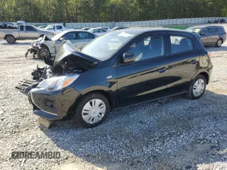2023 Mitsubishi Mirage ES z VIN ML32AUHJ6PH006846, wystawiony jako Copart lot #52343405 z przebiegiem 26 061 mil mil oraz Szkoda całkowita • Salvage title. Historia ofert i sprzedaży dostępna na DreamBid. Obrazek 1.