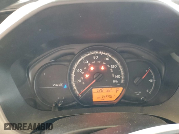 2016 Toyota Yaris L z VIN VNKKTUD3XGA069737, wystawiony jako Copart lot #56343635 z przebiegiem 149 487 mil mil oraz Szkody całkowita. Historia ofert i sprzedaży dostępna na DreamBid. Obrazek 9.