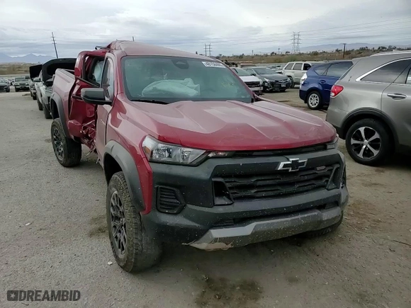 2024 Chevrolet Colorado 4WD Trail Boss with VIN 1GCPTEEK1R1203693, listed as a Copart auction lot 48158405 with 0 mi miles and Salvage Title. Bid and sale history available at carsss.com. Image 11.