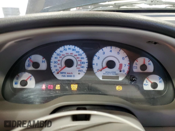 2002 Ford Mustang GT Deluxe with VIN 1FAFP42X72F131861, listed as a Copart auction lot 46812945 with 0 mi miles and Clean Title. Bid and sale history available at carsss.com. Image 9.