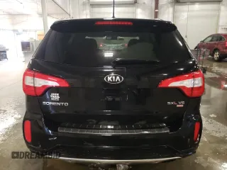 2014 Kia Sorento SX with VIN 5XYKWDA76EG488981, listed as a Copart auction lot 51322915 with 195,509 mi miles and Salvage Title. Bid and sale history available at carsss.com. Image 6.