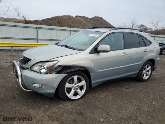 2008 Lexus RX 350 with VIN 2T2HK31U28C061797, listed as a Copart auction lot 52851275 with 144,290 mi miles and Salvage Title. Bid and sale history available at carsss.com. Image 1.
