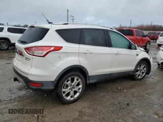 2015 Ford Escape Titanium with VIN 1FMCU0J94FUB45974, listed as a Copart auction lot 46824245 with 0 mi miles and Non Repairable. Bid and sale history available at carsss.com. Image 3.