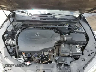 2015 Acura TLX Advance with VIN 19UUB2F71FA013663, listed as a Copart auction lot 58740755 with 102,031 mi miles and Salvage title. Bid and sale history available at DreamBid. Image 11.