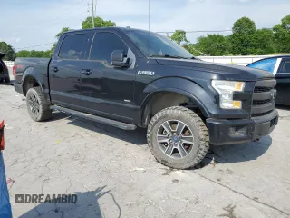 2015 Ford F-150 XLT with VIN 1FTEW1EG6FKD46650, listed as a Copart auction lot 55277255 with 268,186 mi miles and Clean Title. Bid and sale history available at DreamBid. Image 4.
