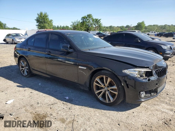 2014 BMW 5 Series 535i xDrive with VIN WBA5B3C55ED534178, listed as a Copart auction lot 57512095 with 98,114 mi miles and Clean title. Bid and sale history available at DreamBid. Image 4.
