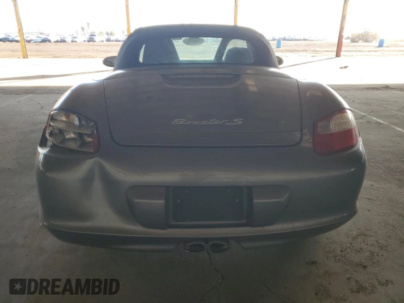 2006 Porsche Boxster S with VIN WP0CB29856U732007, listed as a Copart auction lot 81413634 with Not provided miles and Salvage title. Bid and sale history available at DreamBid. Image 6.