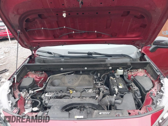 2019 Toyota RAV4 LE with VIN JTMH1RFV2KJ005625, listed as a IAAI auction lot 42187600 with 131,215 mi miles and . Bid and sale history available at DreamBid. Image 10.