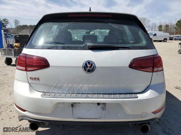 2019 Volkswagen Golf GTI S with VIN 3VW5T7AU3KM010896, listed as a Copart auction lot 49118355 with 41,612 mi miles and Salvage Title. Bid and sale history available at carsss.com. Image 6.