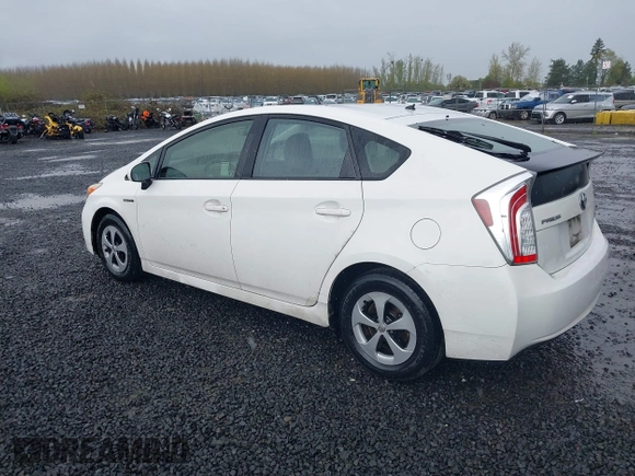 2012 Toyota Prius One with VIN JTDKN3DU5C5474199, listed as a IAAI auction lot 41988253 with 219,464 mi miles. Bid and sale history available at carsss.com. Image 3.