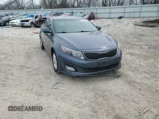 2015 Kia Optima LX with VIN 5XXGM4A78FG483699, listed as a Copart auction lot 50374375 with 110,619 mi miles and Salvage Title. Bid and sale history available at DreamBid. Image 13.