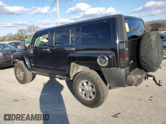 2007 Hummer H3 SUV with VIN 5GTDN13E378208104, listed as a Copart auction lot 88577015 with 274,318 mi miles and Clean Title. Bid and sale history available at DreamBid. Image 2.