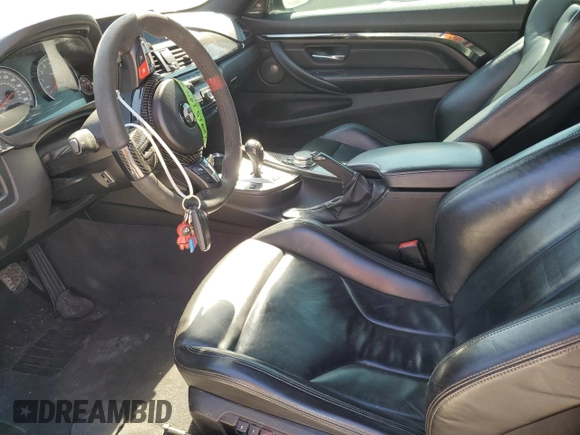 2016 BMW M4 with VIN WBS3R9C56GK336418, listed as a Copart auction lot 45302793 with 0 mi miles. Bid and sale history available at carsss.com. Image 7.
