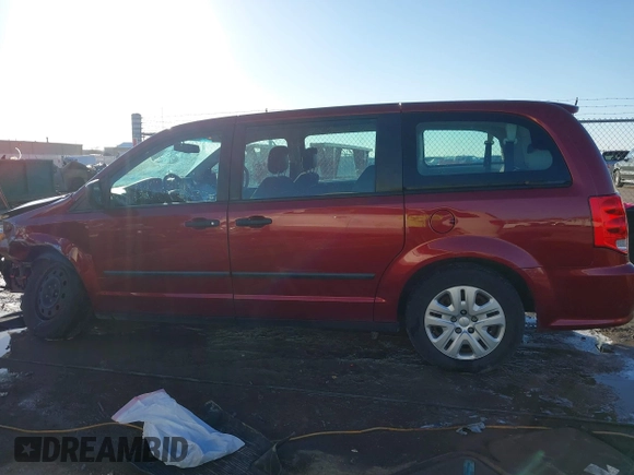 2014 Dodge Grand Caravan American Value with VIN 2C4RDGBG6ER260219, listed as a IAAI auction lot 41516864 with 162,293 mi miles and . Bid and sale history available at DreamBid. Image 15.