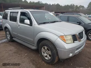 2006 Nissan Pathfinder SE with VIN 5N1AR18UX6C633759, listed as a IAAI auction lot 41392283 with 254,335 mi miles. Bid and sale history available at carsss.com. Image 1.