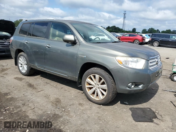 2009 Toyota Highlander Limited z VIN JTEEW44A692034844, wystawiony jako Copart lot #64247075 z przebiegiem 235 708 mil mil oraz Czysty tytuł • Clean title. Historia ofert i sprzedaży dostępna na DreamBid. Obrazek 4.