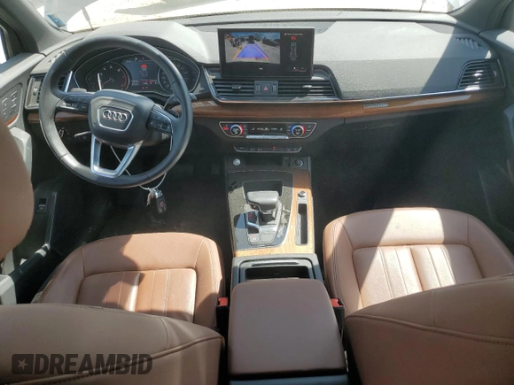 2022 Audi Q5 S line Premium z VIN WA1GAAFY3N2071116, wystawiony jako Copart lot #57175025 z przebiegiem 25 117 mil mil oraz Szkoda całkowita • Salvage title. Historia ofert i sprzedaży dostępna na DreamBid. Obrazek 8.