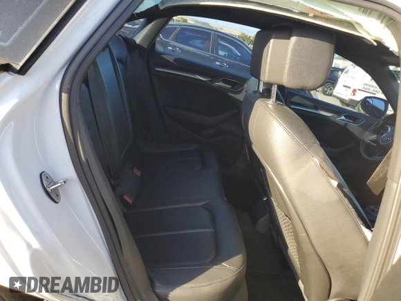 2018 Audi A3 Sedan Premium with VIN WAUAUGFF8J1051851, listed as a Copart auction lot 35794973 with 64,097 mi miles. Bid and sale history available at carsss.com. Image 10.