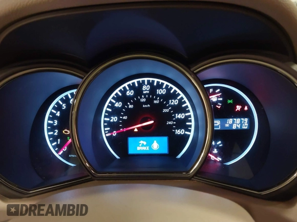 2013 Nissan Murano SV with VIN JN8AZ1MWXDW301929, listed as a IAAI auction lot 41127659 with 187,879 mi miles. Bid and sale history available at carsss.com. Image 7.