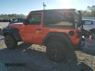 2023 Jeep Wrangler Sport z VIN 1C4HJXAG0PW668425, wystawiony jako Copart lot #74617754 z przebiegiem 21 796 mil mil oraz Szkoda całkowita • Salvage title. Historia ofert i sprzedaży dostępna na DreamBid. Obrazek 2.