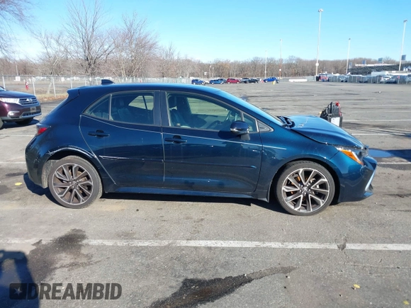 2020 Toyota Corolla Hatchback XSE with VIN JTNC4RBE8L3085053, listed as a IAAI auction lot 41134475 with 51,287 mi miles. Bid and sale history available at carsss.com. Image 13.