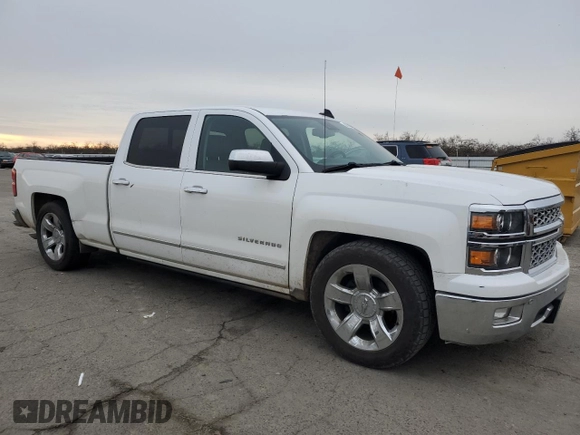 2015 Chevrolet Silverado 1500 LTZ with VIN 3GCPCSEJ4FG203397, listed as a Copart auction lot 86351784 with 146,862 mi miles and Clean Title. Bid and sale history available at DreamBid. Image 4.