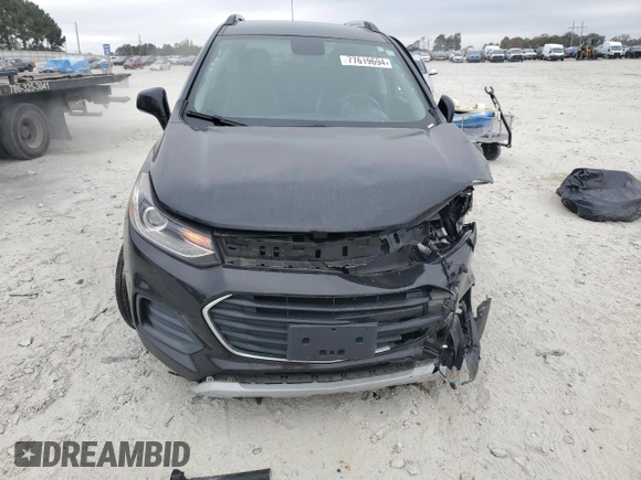 2019 Chevrolet Trax LT with VIN KL7CJLSB0KB747208, listed as a Copart auction lot 77619694 with 127,032 mi miles and Salvage Title. Bid and sale history available at carsss.com. Image 5.