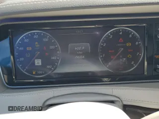 2017 Mercedes-Benz S 550 with VIN WDDUG8FB3HA327735, listed as a Copart auction lot 50330205 with 74,354 mi miles and Salvage Title. Bid and sale history available at carsss.com. Image 9.