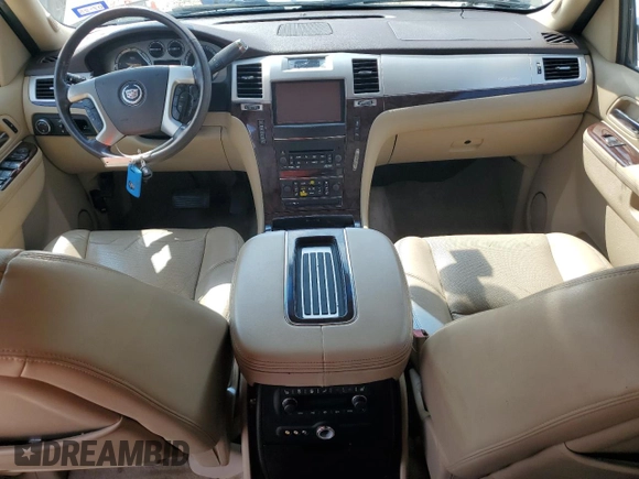 2012 Cadillac Escalade ESV Luxury with VIN 1GYS3HEF9CR263884, listed as a Copart auction lot 71485034 with 153,516 mi miles and Salvage title. Bid and sale history available at DreamBid. Image 8.