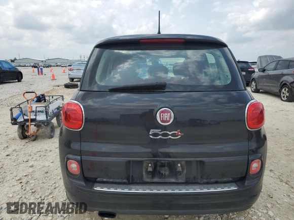 2014 FIAT 500L Pop with VIN ZFBCFAAH3EZ003308, listed as a Copart auction lot 54242245 with 69,403 mi miles and Salvage Title. Bid and sale history available at DreamBid. Image 6.