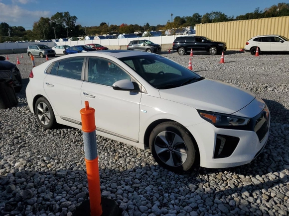 2019 Hyundai Ioniq Electric Limited with VIN KMHC05LH5KU047494, listed as a Copart auction lot 75689694 with 65,532 mi miles and Salvage Title. Bid and sale history available at carsss.com. Image 4.