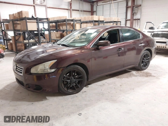 2014 Nissan Maxima S with VIN 1N4AA5AP2EC493346, listed as a IAAI auction lot 41630351 with 186,690 mi miles and . Bid and sale history available at DreamBid. Image 2.