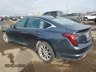 2022 Cadillac CT5 Premium Luxury z VIN 1G6DT5RK7N0112475, wystawiony jako Copart lot #52362675 z przebiegiem 77 752 mil mil oraz Szkody całkowita. Historia ofert i sprzedaży dostępna na DreamBid. Obrazek 2.