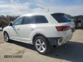 2021 Audi Q7 Premium z VIN WA1AXAF71MD015299, wystawiony jako Copart lot #50600925 z przebiegiem 84 516 mil mil oraz Szkody całkowita. Historia ofert i sprzedaży dostępna na DreamBid. Obrazek 2.